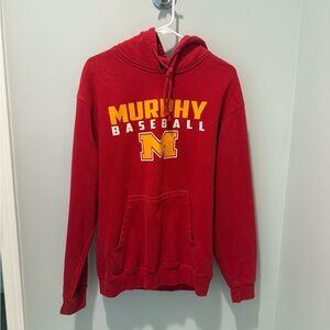 Murphy Baseball Red Men's Hoodie